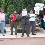 Manifestation contre la venue de Bush et poutine le 5 juin 2004 photo n25 
